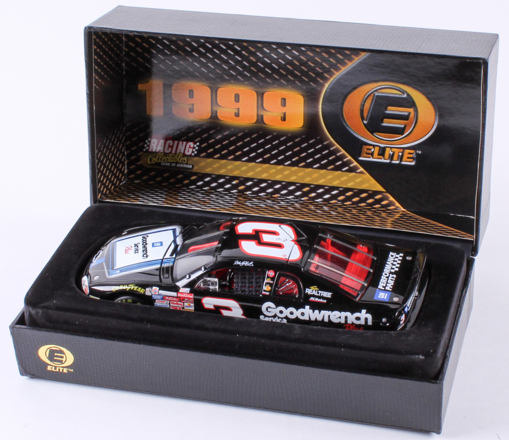 Miniature NASCAR 1:24 - Dale Earnhardt #3 GM Goodwrench 1999 Monte Carlo - RCCA - Neuve
