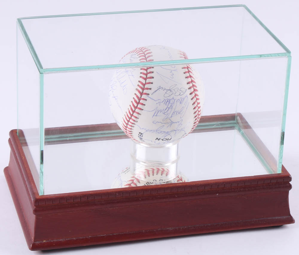 1992 Los Angeles Dodgers Team-Signed ONL Baseball Signed by (30) with Darryl Strawberry, Eric Karros, Orel Hershiser, Tim Crews, and Tommy Lasorda with High-Quality Display Case (PSA LOA) at PristineAuction.com 1992 Los Angeles Dodgers Team-Signed ONL Baseball Signed by (30) with Darryl Strawberry, Eric Karros, Orel Hershiser, Tim Crews, and Tommy Lasorda with High-Quality Display Case (PSA LOA) at PristineAuction.com