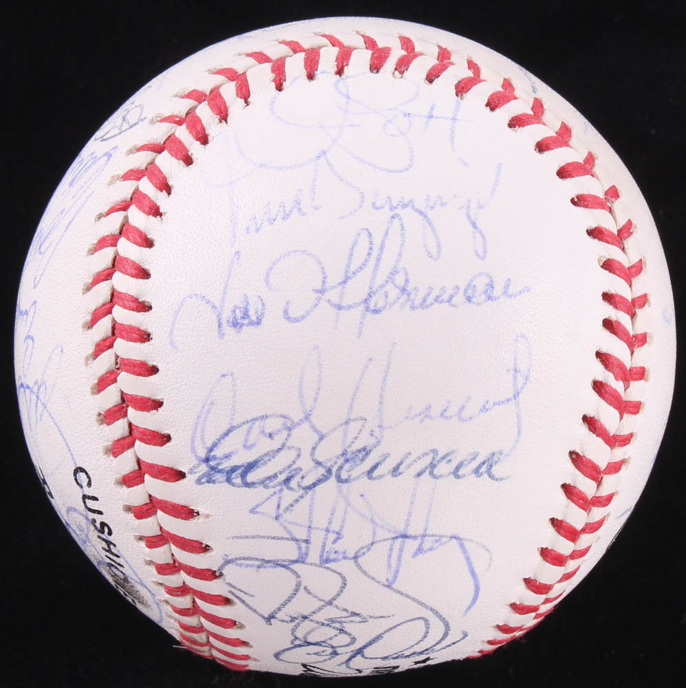 1992 Los Angeles Dodgers Team-Signed ONL Baseball Signed by (30) with Darryl Strawberry, Eric Karros, Orel Hershiser, Tim Crews, and Tommy Lasorda with High-Quality Display Case (PSA LOA) at PristineAuction.com 1992 Los Angeles Dodgers Team-Signed ONL Baseball Signed by (30) with Darryl Strawberry, Eric Karros, Orel Hershiser, Tim Crews, and Tommy Lasorda with High-Quality Display Case (PSA LOA) at PristineAuction.com