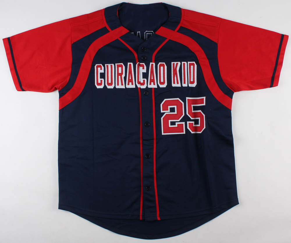 Andruw Jones Signed Braves "Curacao Kid" Jersey (JSA COA) at PristineAuction.com Andruw Jones Signed Braves "Curacao Kid" Jersey (JSA COA) at PristineAuction.com