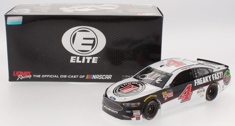 Kevin Harvick Signed 2018 NASCAR 4 Jimmy Johns Fusion Elite 124