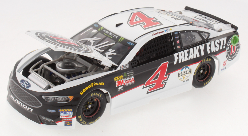 Kevin Harvick Signed 2018 NASCAR 4 Jimmy Johns Fusion Elite 124