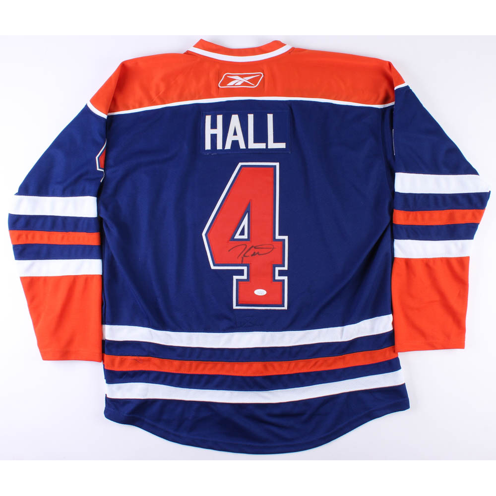 taylor hall autographed jersey