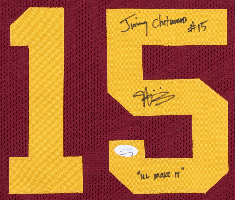 Maris Valainis Signed "Hoosiers" Hickory Huskers Jersey Inscribed "Jimmy Chitwood" & "I'll Make It" (JSA COA) at PristineAuction.com Maris Valainis Signed "Hoosiers" Hickory Huskers Jersey Inscribed "Jimmy Chitwood" & "I'll Make It" (JSA COA) at PristineAuction.com