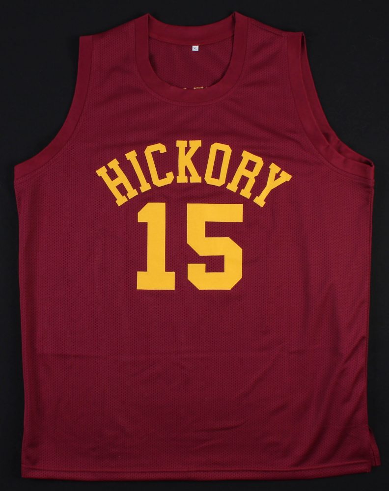 Maris Valainis Signed "Hoosiers" Hickory Huskers Jersey Inscribed "Jimmy Chitwood" & "I'll Make It" (JSA COA) at PristineAuction.com Maris Valainis Signed "Hoosiers" Hickory Huskers Jersey Inscribed "Jimmy Chitwood" & "I'll Make It" (JSA COA) at PristineAuction.com