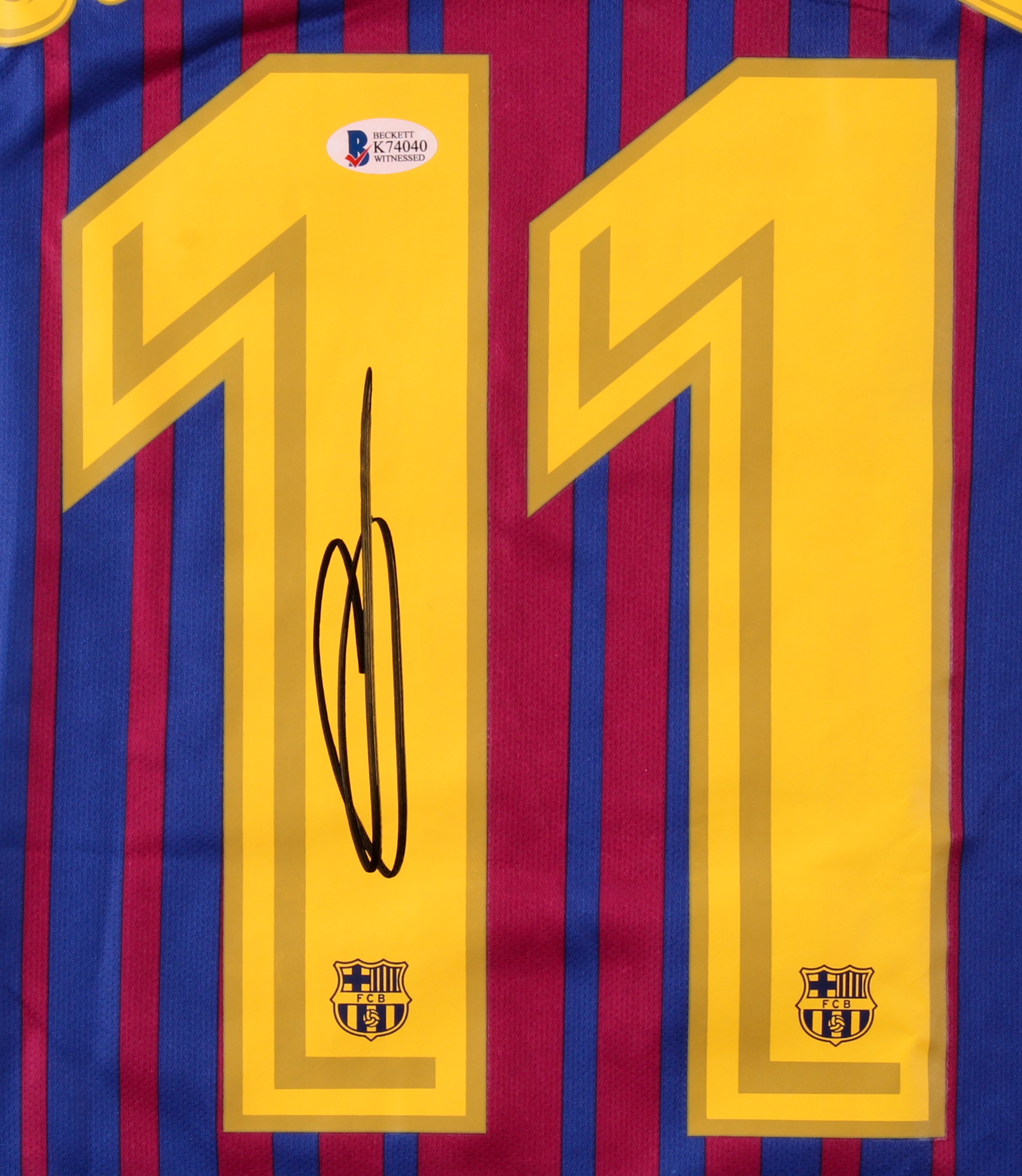 Ousmane Dembele Signed Barcelona Jersey (Beckett COA) at PristineAuction.com Ousmane Dembele Signed Barcelona Jersey (Beckett COA) at PristineAuction.com