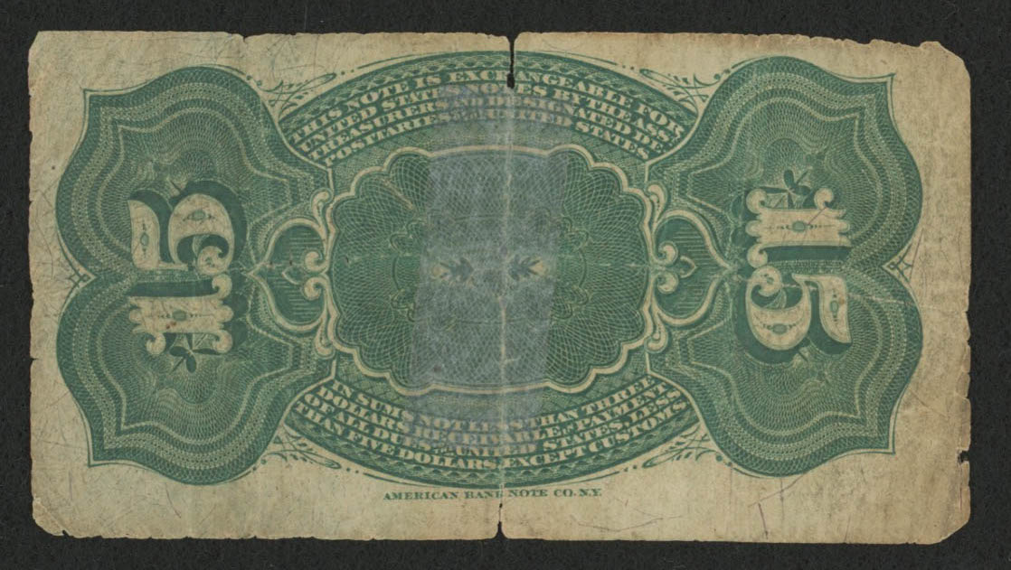 1863 United States 15¢ Fifteen Cents Fractional Bank Note Bill (Fourth Issue) at PristineAuction.com 1863 United States 15¢ Fifteen Cents Fractional Bank Note Bill (Fourth Issue) at PristineAuction.com