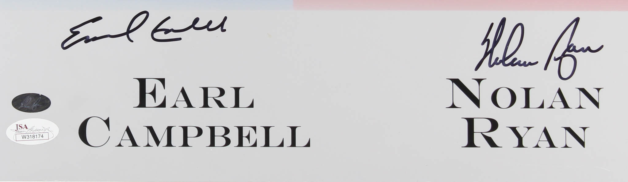 Hakeem Olajuwon, Nolan Ryan & Earl Campbell Signed 16x20 Photo (JSA Hologram & Ryan Hologram) at PristineAuction.com Hakeem Olajuwon, Nolan Ryan & Earl Campbell Signed 16x20 Photo (JSA Hologram & Ryan Hologram) at PristineAuction.com
