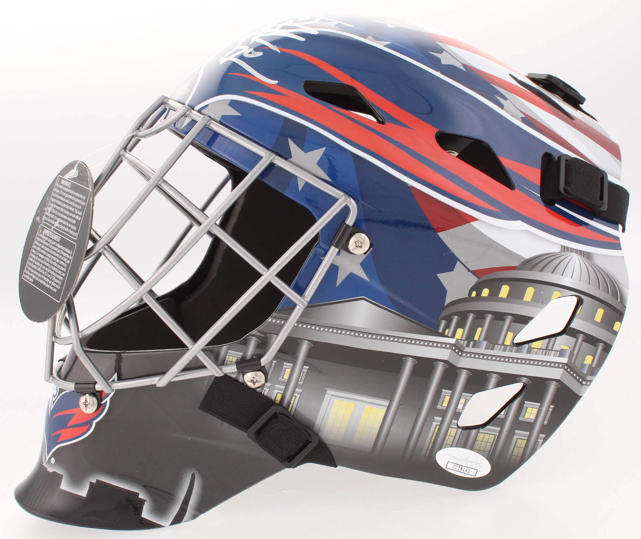 Braden Holtby Signed Capitals Full-Size Goalie Mask (JSA COA) at PristineAuction.com Braden Holtby Signed Capitals Full-Size Goalie Mask (JSA COA) at PristineAuction.com