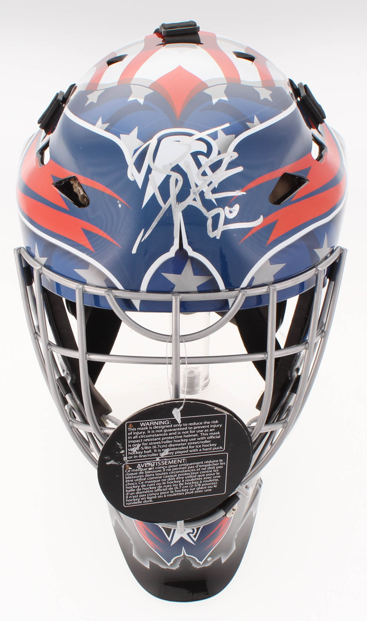 Braden Holtby Signed Capitals Full-Size Goalie Mask (JSA COA) at PristineAuction.com Braden Holtby Signed Capitals Full-Size Goalie Mask (JSA COA) at PristineAuction.com