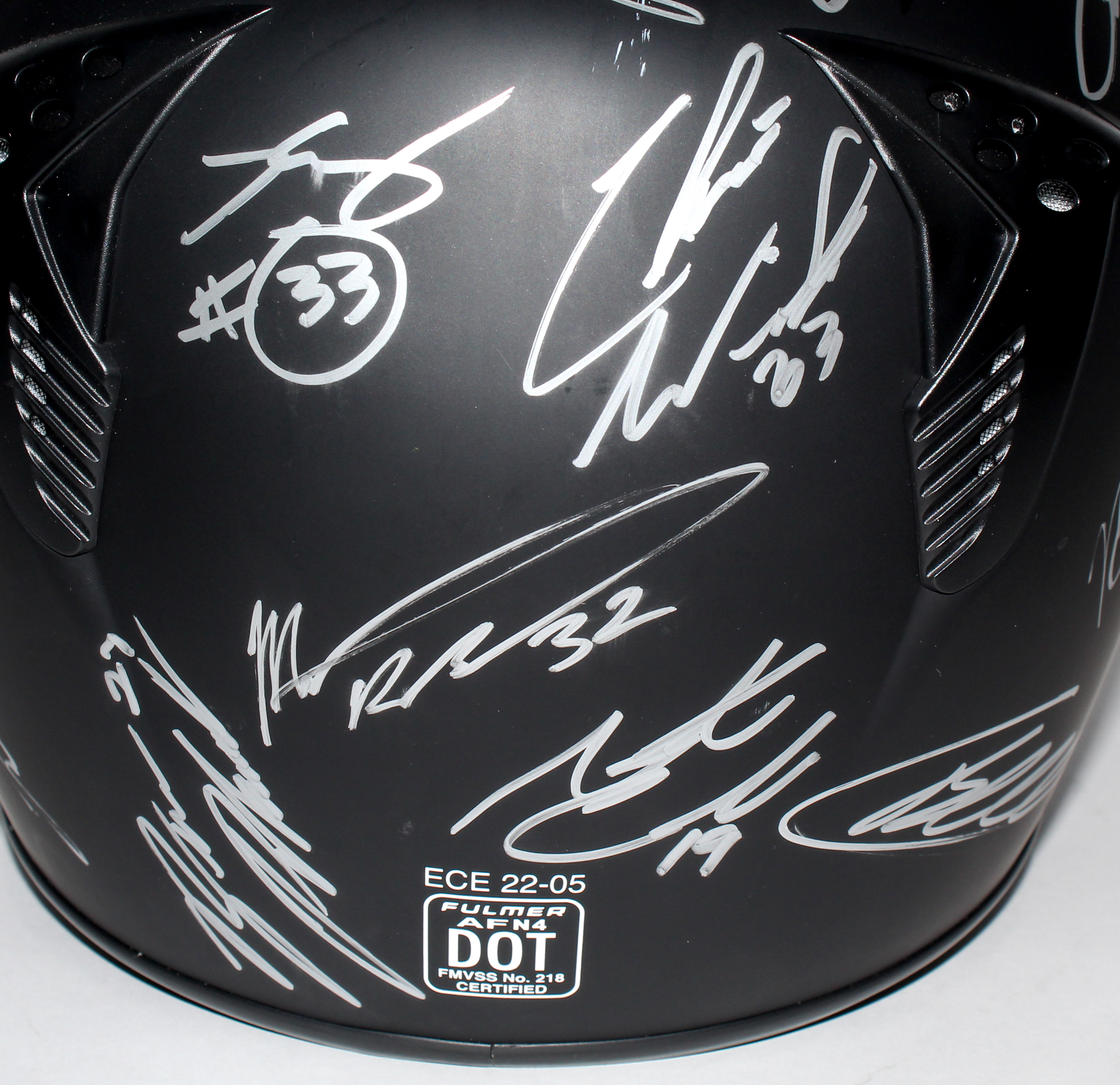 Full-Size Helmet Signed by (42) NASCAR Superstars with Dale Earnhardt ...
