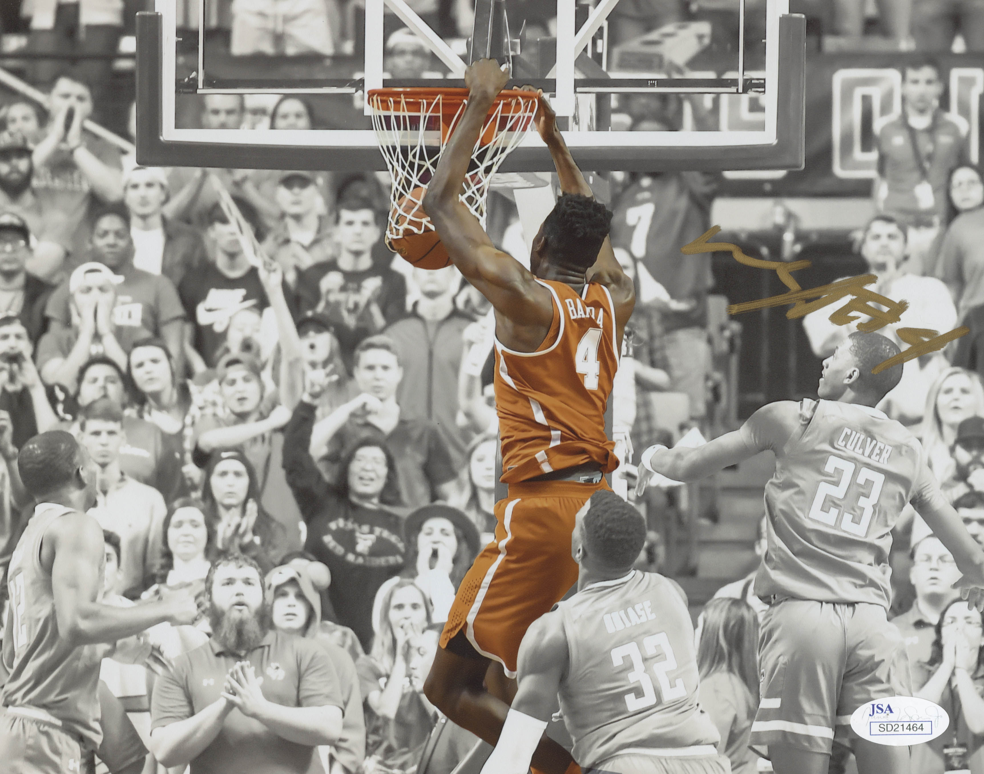 Mohamed Bamba Signed Texas Longhorns 8x10 Photo (JSA COA) at PristineAuction.com Mohamed Bamba Signed Texas Longhorns 8x10 Photo (JSA COA) at PristineAuction.com