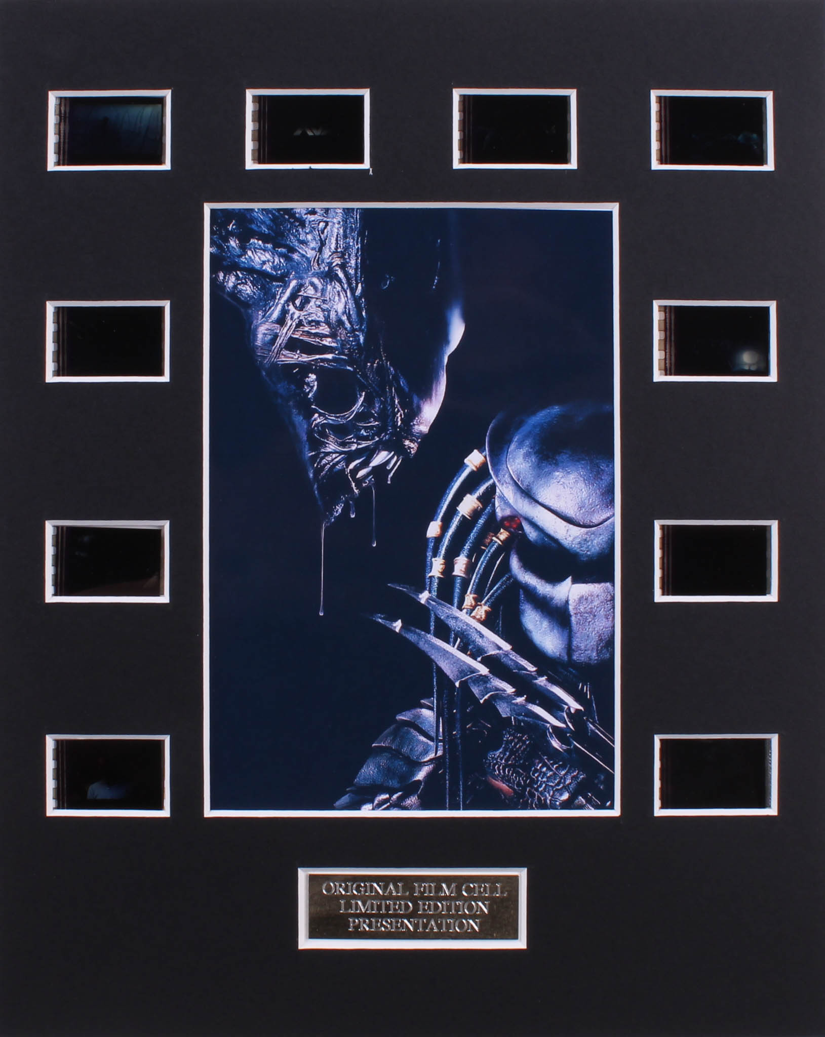 "Alien vs. Predator" Limited Edition Original Film/Movie Cell Display at PristineAuction.com "Alien vs. Predator" Limited Edition Original Film/Movie Cell Display at PristineAuction.com