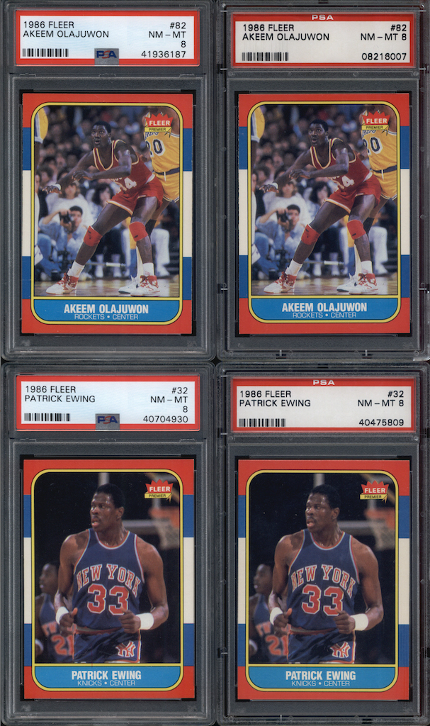 DOUBLE 1986-87 FLEER GRADED SET BREAK MYSTERY BOX – (5) MICHAEL JORDAN GRADED RC’s! at PristineAuction.com DOUBLE 1986-87 FLEER GRADED SET BREAK MYSTERY BOX – (5) MICHAEL JORDAN GRADED RC’s! at PristineAuction.com