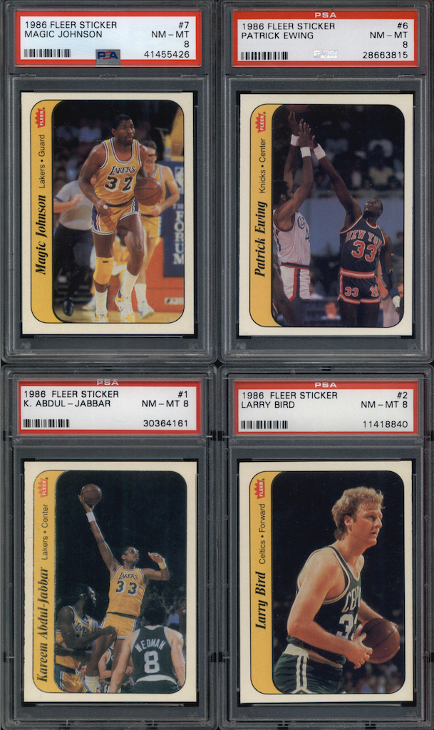 DOUBLE 1986-87 FLEER GRADED SET BREAK MYSTERY BOX – (5) MICHAEL JORDAN GRADED RC’s! at PristineAuction.com DOUBLE 1986-87 FLEER GRADED SET BREAK MYSTERY BOX – (5) MICHAEL JORDAN GRADED RC’s! at PristineAuction.com