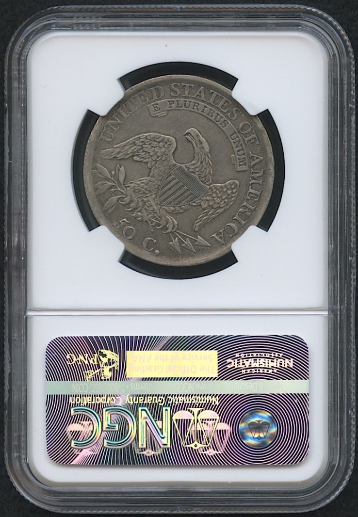 1810 50¢ Capped Bust Half Dollar (NGC XF 45) at PristineAuction.com 1810 50¢ Capped Bust Half Dollar (NGC XF 45) at PristineAuction.com