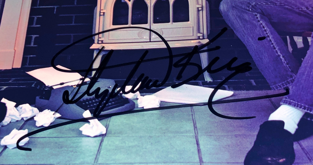 STEPHEN KING Signed Autographed Photo Library COA Hologram main image 0