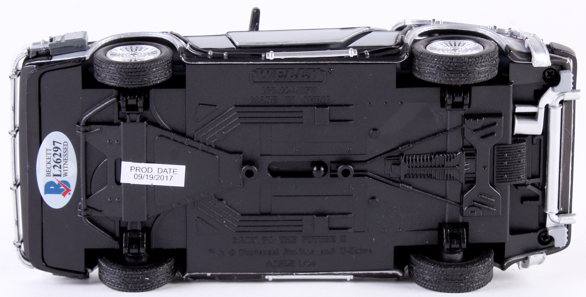 Christopher Lloyd Signed "Back to the Future Part II" DeLorean 1:24 Diecast Car (Beckett COA) at PristineAuction.com Christopher Lloyd Signed "Back to the Future Part II" DeLorean 1:24 Diecast Car (Beckett COA) at PristineAuction.com