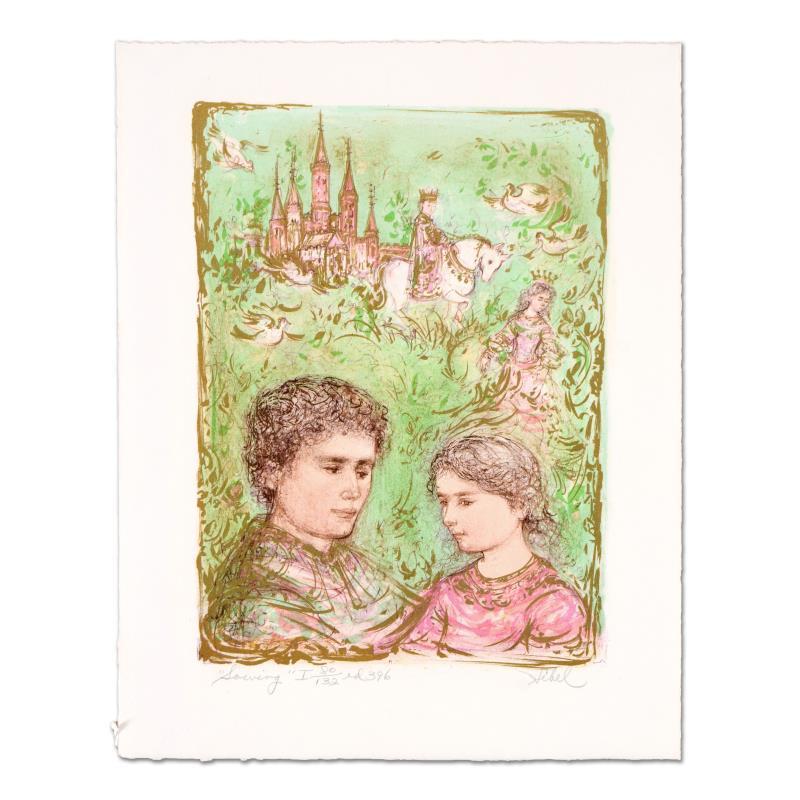 "The Family Suite Edition I" LE Set of (4) 12x16 Lithographs by Edna Hibel (Artova) at PristineAuction.com "The Family Suite Edition I" LE Set of (4) 12x16 Lithographs by Edna Hibel (Artova) at PristineAuction.com