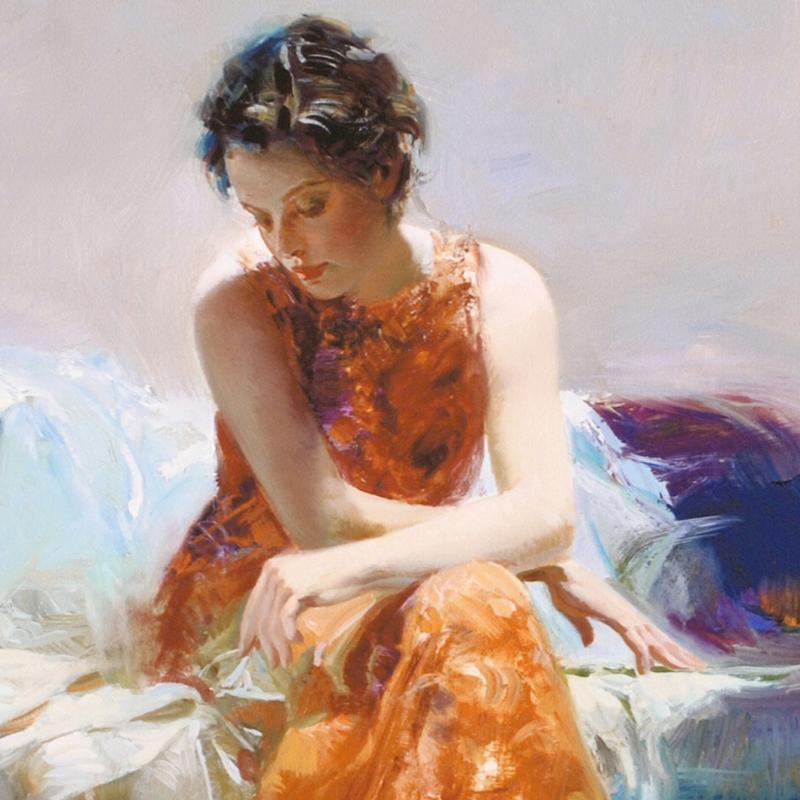 "Solace" Numbered LE 20x16 Giclee by Pino (PA) at PristineAuction.com "Solace" Numbered LE 20x16 Giclee by Pino (PA) at PristineAuction.com