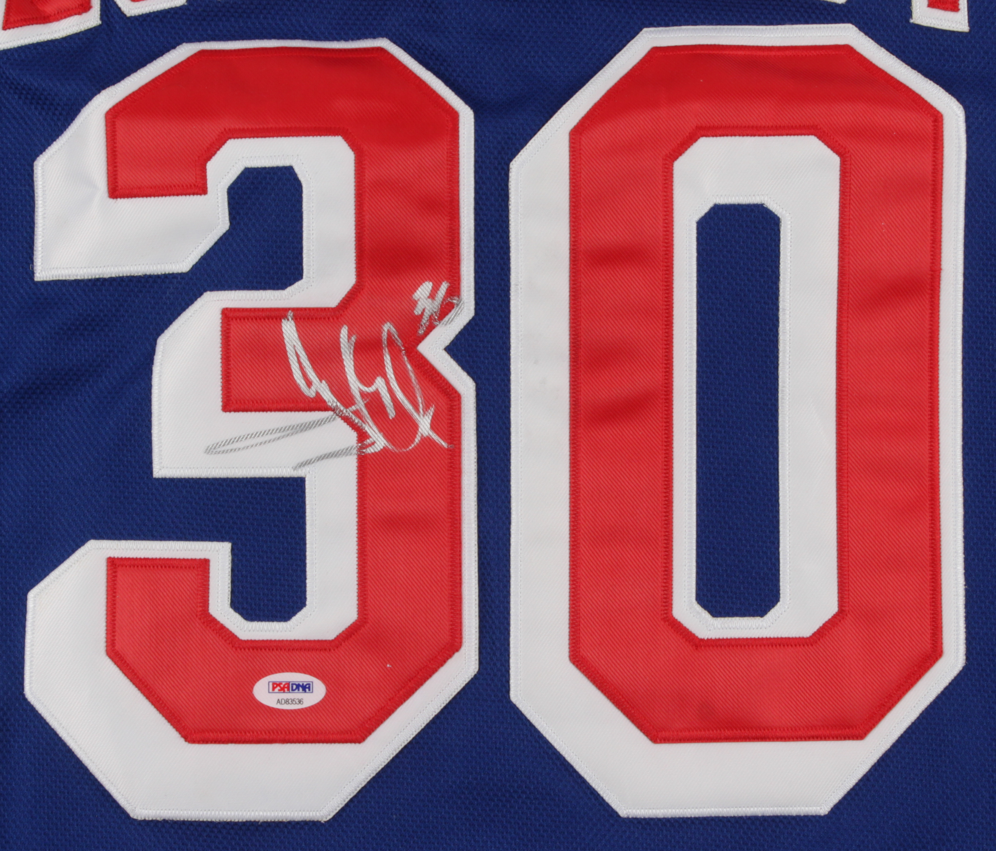 Henrik Lundqvist Signed New York Rangers Reebok Jersey (PSA Hologram) at PristineAuction.com Henrik Lundqvist Signed New York Rangers Reebok Jersey (PSA Hologram) at PristineAuction.com