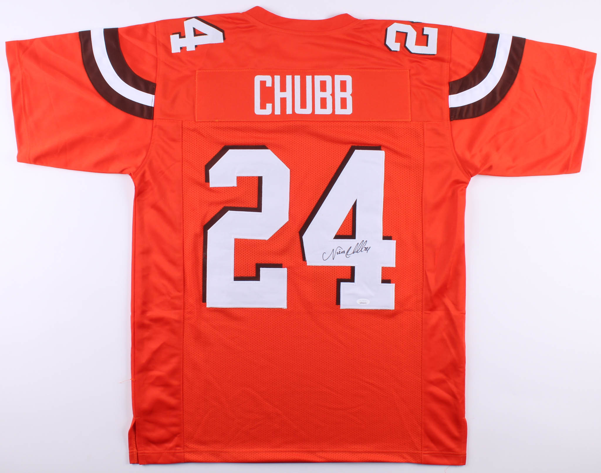 Nick Chubb Signed Cleveland Browns Jersey (JSA COA) at PristineAuction.com Nick Chubb Signed Cleveland Browns Jersey (JSA COA) at PristineAuction.com