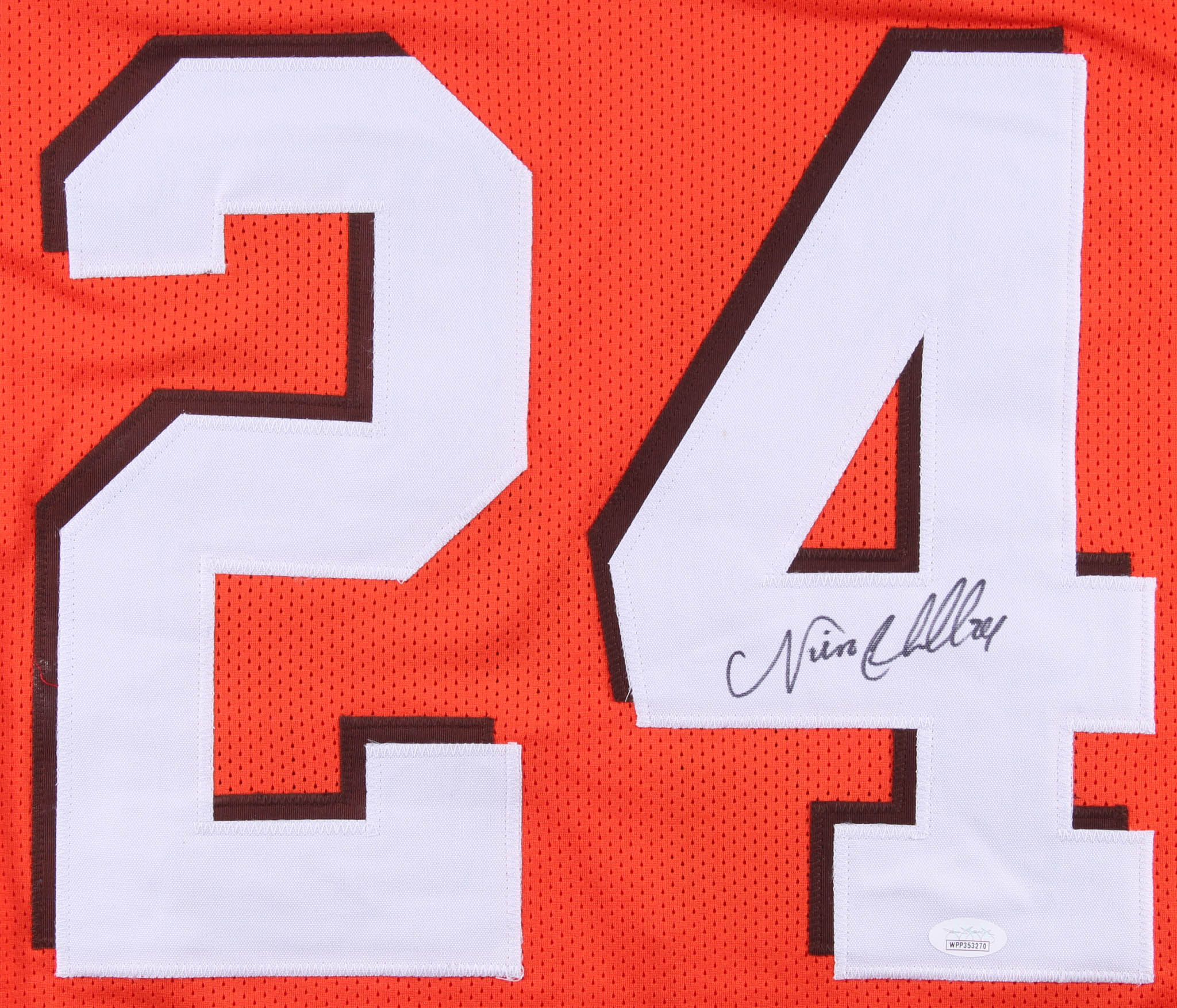 Nick Chubb Signed Cleveland Browns Jersey (JSA COA) at PristineAuction.com Nick Chubb Signed Cleveland Browns Jersey (JSA COA) at PristineAuction.com