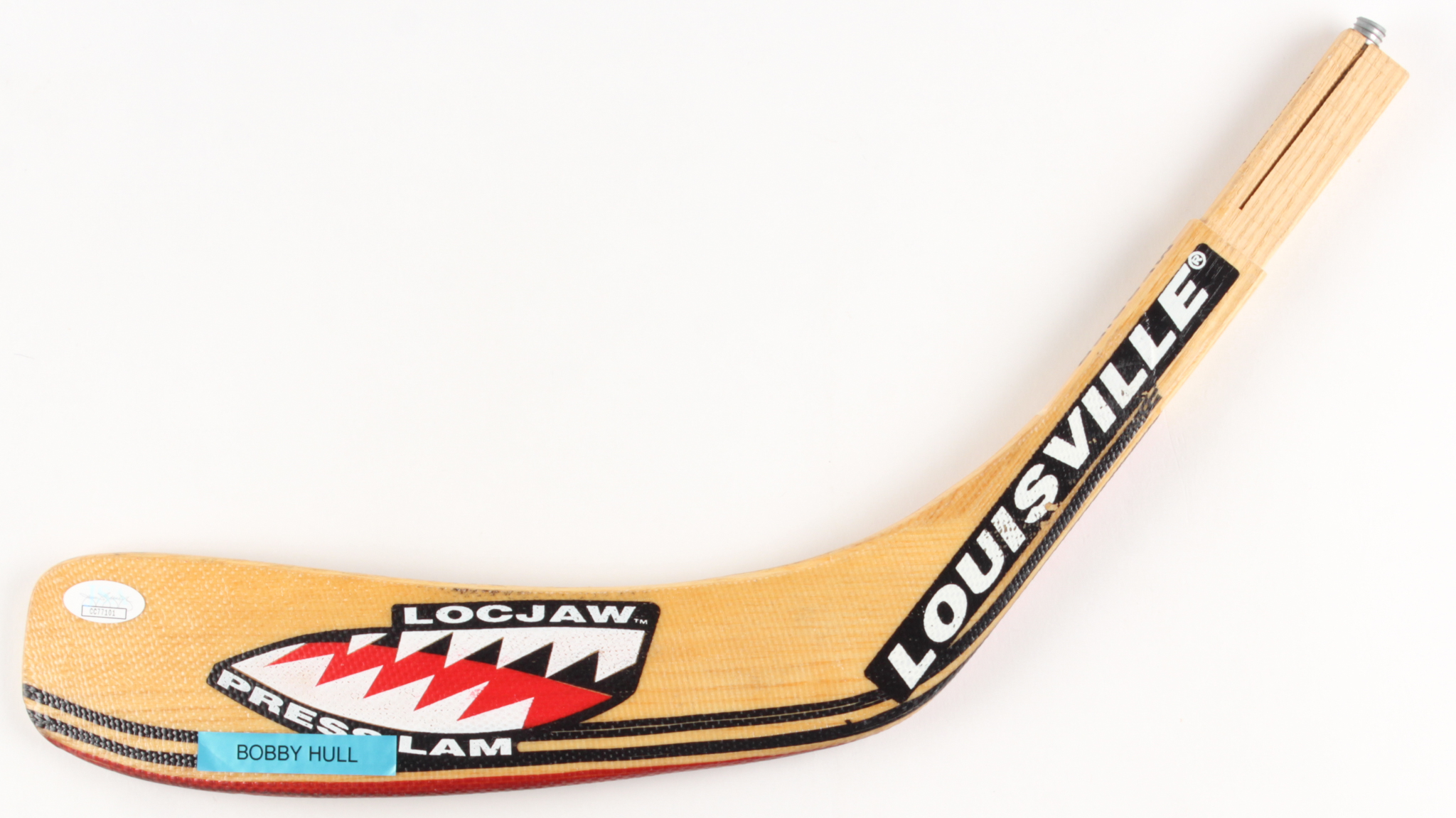 Bobby and Brett Hull Signed Louisville Hockey Stick Blade (JSA COA) at PristineAuction.com Bobby and Brett Hull Signed Louisville Hockey Stick Blade (JSA COA) at PristineAuction.com