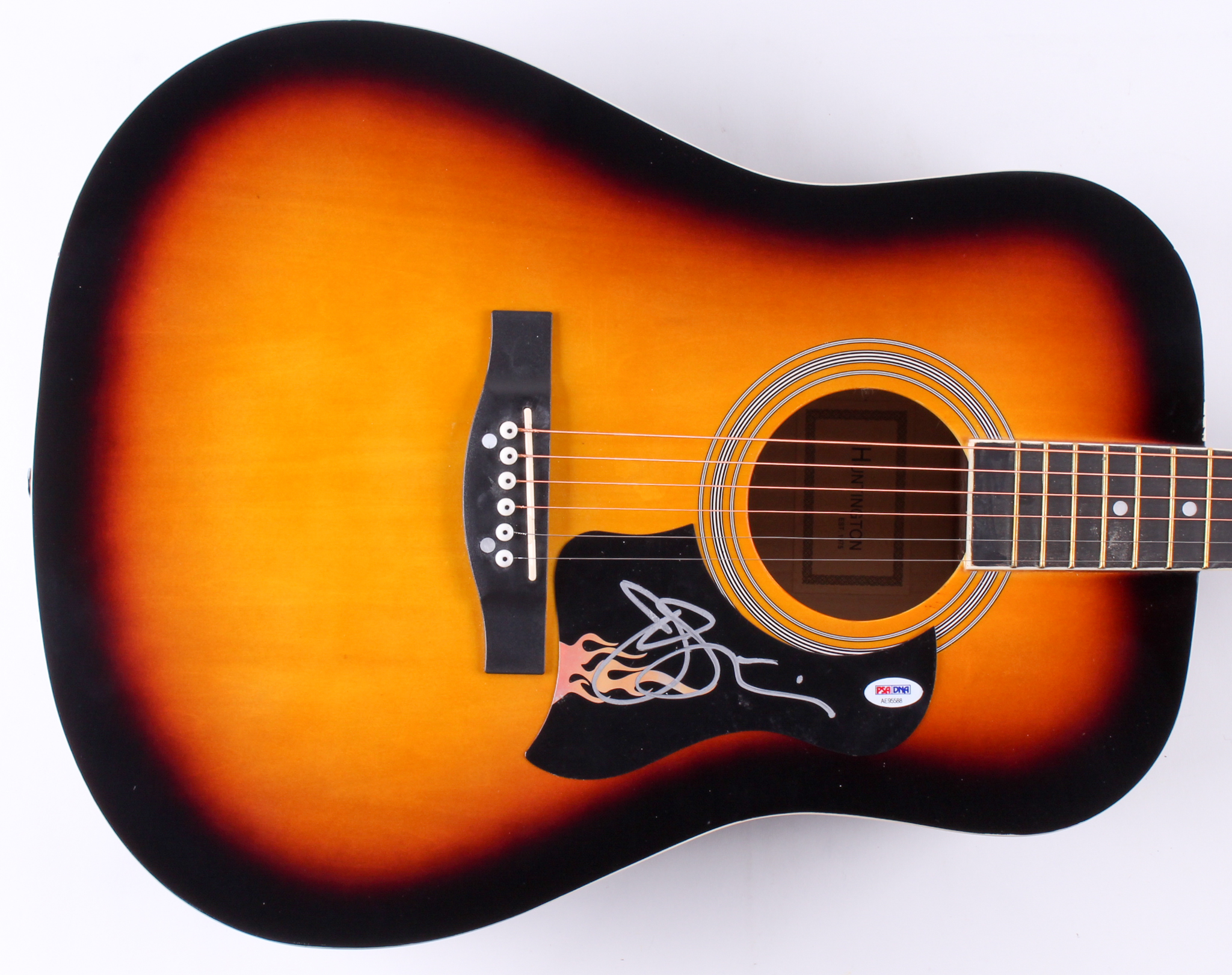 Joe Satriani Signed 41" Acoustic Guitar (PSA COA) at PristineAuction.com Joe Satriani Signed 41" Acoustic Guitar (PSA COA) at PristineAuction.com