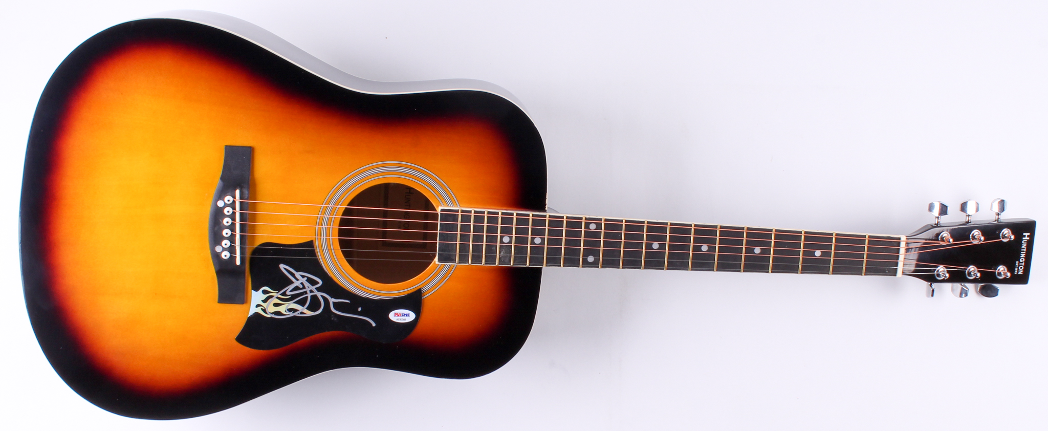 Joe Satriani Signed 41" Acoustic Guitar (PSA COA) at PristineAuction.com Joe Satriani Signed 41" Acoustic Guitar (PSA COA) at PristineAuction.com