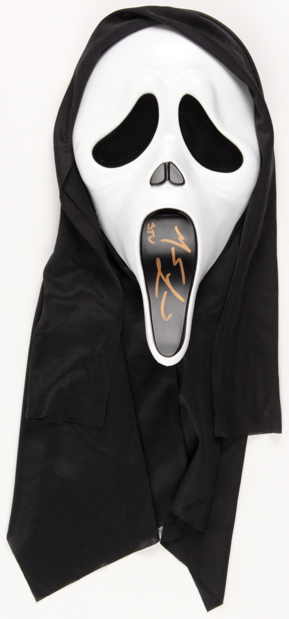 Matthew Lillard Signed "Scream" Ghostface Mask Inscribed "Stu" (Beckett COA) at PristineAuction.com Matthew Lillard Signed "Scream" Ghostface Mask Inscribed "Stu" (Beckett COA) at PristineAuction.com