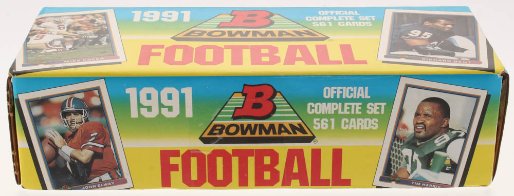 1991 Bowman Complete Set of (561) Football Cards at PristineAuction.com 1991 Bowman Complete Set of (561) Football Cards at PristineAuction.com