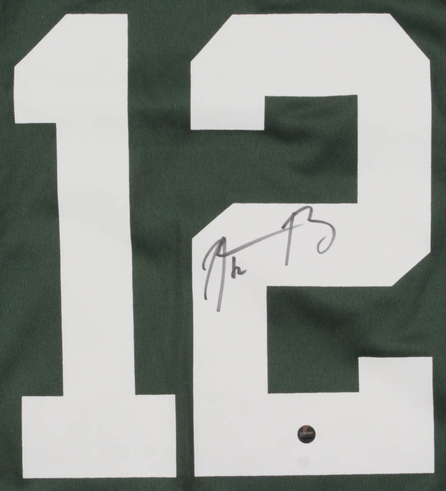 Aaron Rodgers Signed Packers Jersey (Steiner Hologram) (Imperfect) at PristineAuction.com Aaron Rodgers Signed Packers Jersey (Steiner Hologram) (Imperfect) at PristineAuction.com