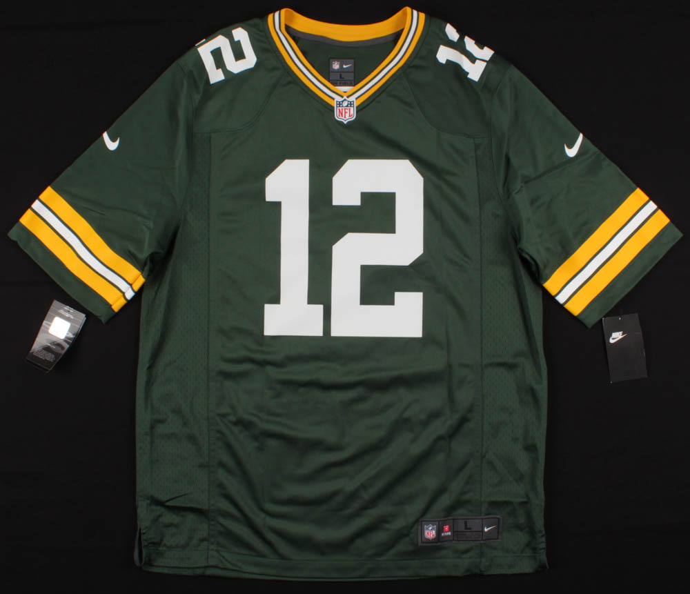 Aaron Rodgers Signed Packers Jersey (Steiner Hologram) (Imperfect) at PristineAuction.com Aaron Rodgers Signed Packers Jersey (Steiner Hologram) (Imperfect) at PristineAuction.com
