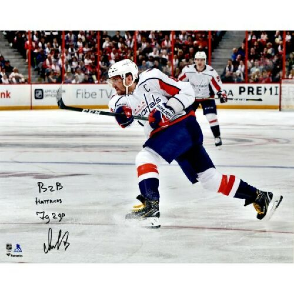Alex Ovechkin Signed Washington Capitals 16X20 Limited Edition Photo