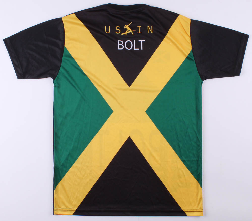Usain Bolt Signed Rio 2016 Olympics Team Jamaica Jersey (JSA COA) at PristineAuction.com Usain Bolt Signed Rio 2016 Olympics Team Jamaica Jersey (JSA COA) at PristineAuction.com