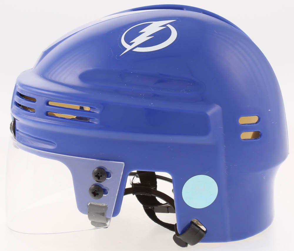 Steven Stamkos Signed Tampa Bay Lightning Mini Helmet (AJ Sports World COA) at PristineAuction.com Steven Stamkos Signed Tampa Bay Lightning Mini Helmet (AJ Sports World COA) at PristineAuction.com