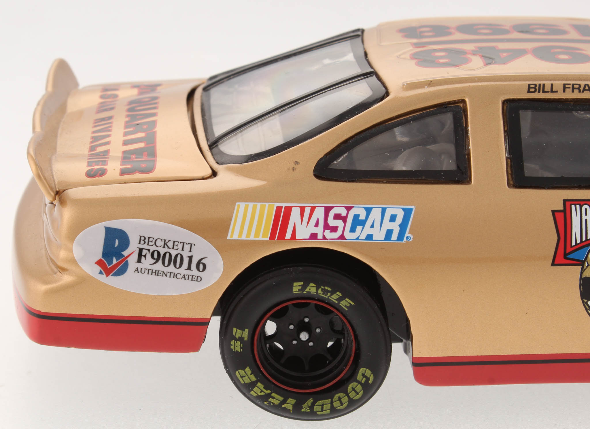 Richard Petty Signed LE 1948-1998 50th Anniversary / Pontiac Grand Prix Elite 1:24 Scale Die Cast Car with NASCAR 50th Anniversay Coin (Beckett COA) at PristineAuction.com Richard Petty Signed LE 1948-1998 50th Anniversary / Pontiac Grand Prix Elite 1:24 Scale Die Cast Car with NASCAR 50th Anniversay Coin (Beckett COA) at PristineAuction.com