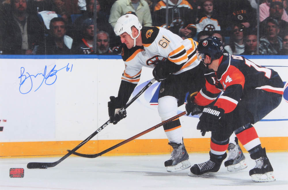 Byron Bitz Signed Boston Bruins 12x18 Photo (Your Sports Memorabilia Store COA) at PristineAuction.com Byron Bitz Signed Boston Bruins 12x18 Photo (Your Sports Memorabilia Store COA) at PristineAuction.com