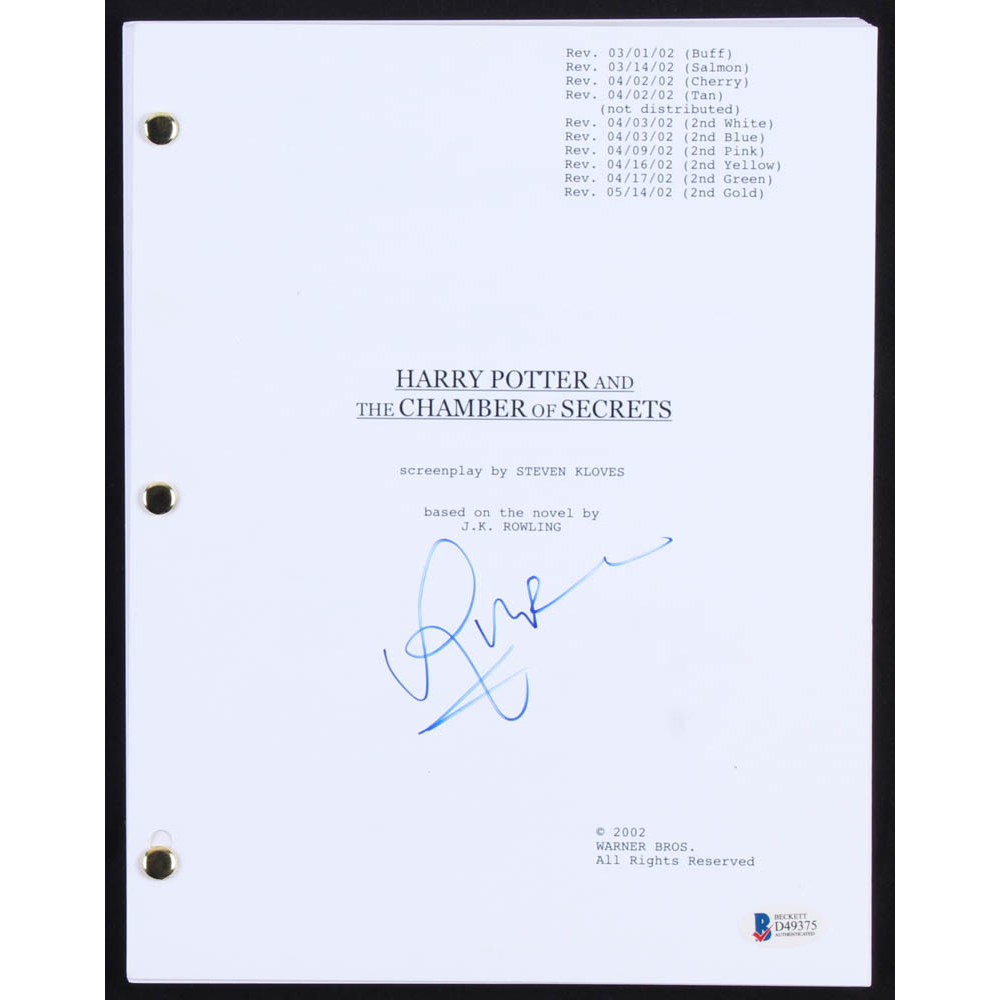 Rupert Grint Signed 