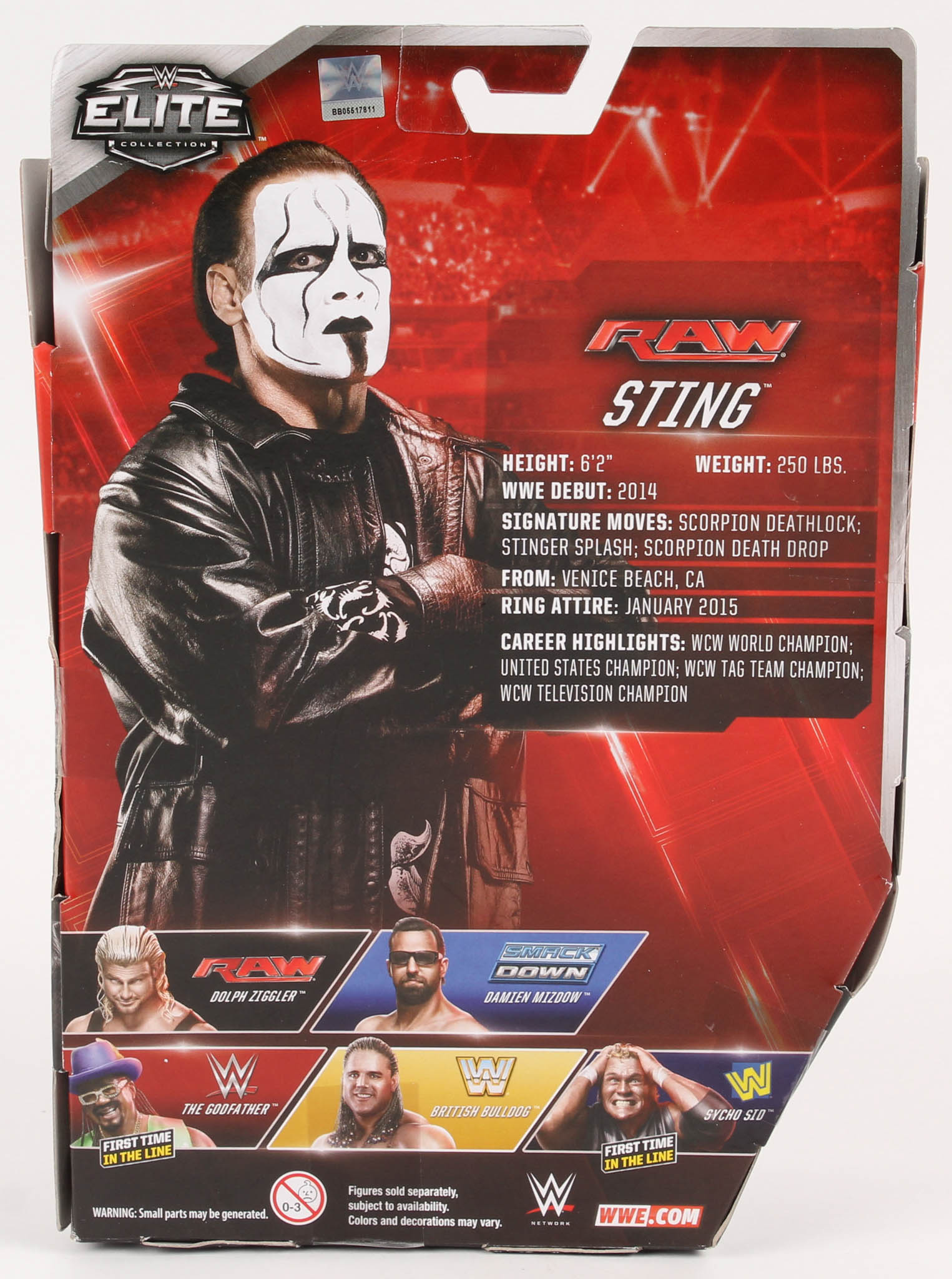 Sting Signed WWE "Sting" Action Figure (JSA COA) at PristineAuction.com Sting Signed WWE "Sting" Action Figure (JSA COA) at PristineAuction.com