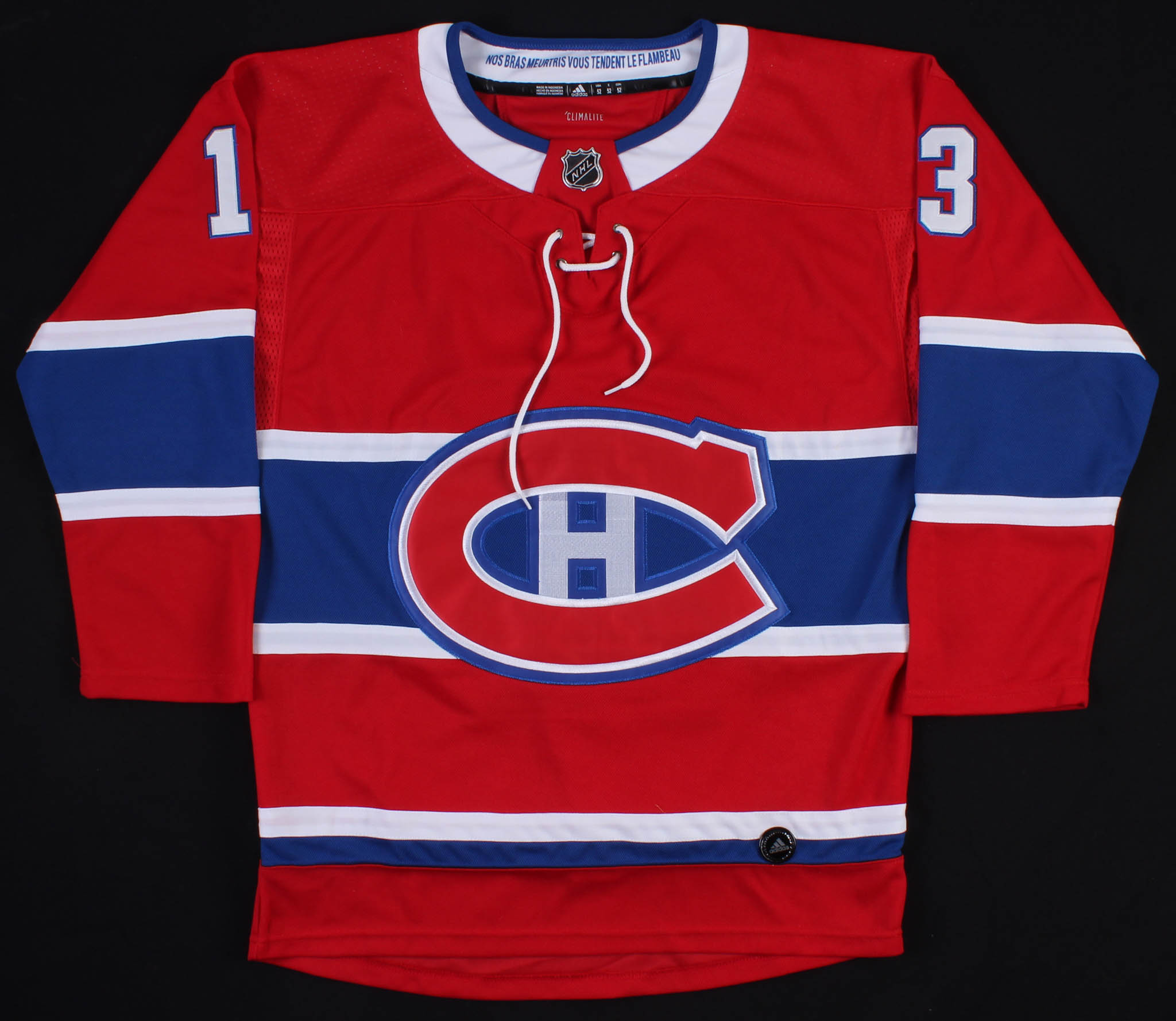 Max Domi Signed Montreal Canadiens Captain Jersey (JSA COA) at PristineAuction.com Max Domi Signed Montreal Canadiens Captain Jersey (JSA COA) at PristineAuction.com