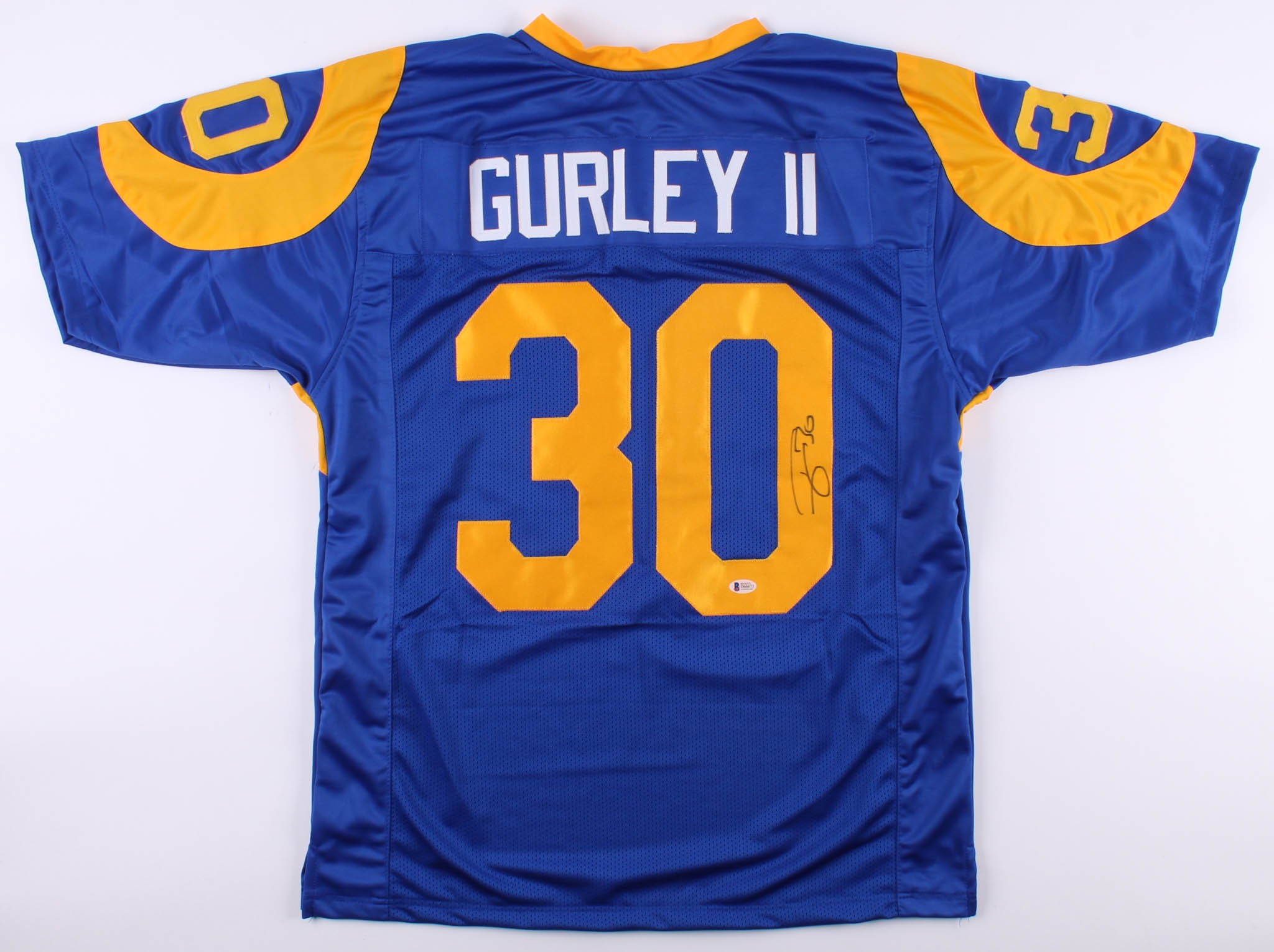 Todd Gurley II Signed Jersey (Beckett COA) at PristineAuction.com Todd Gurley II Signed Jersey (Beckett COA) at PristineAuction.com