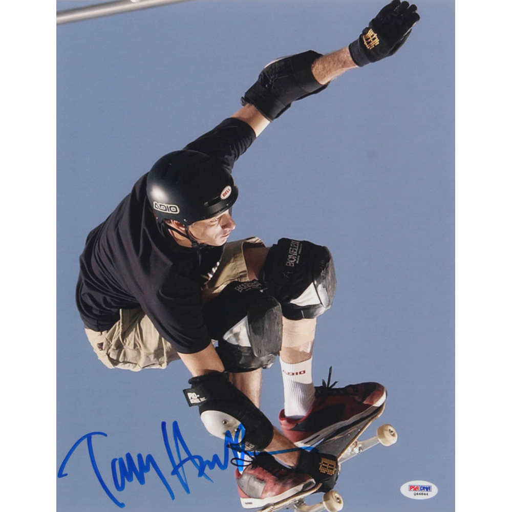 Tony Hawk Signed 11x14 Photo (JSA COA) Pristine Auction