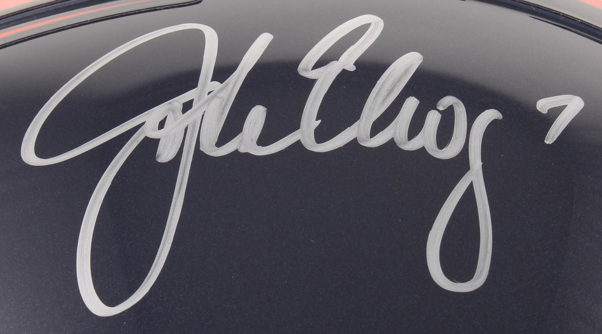 John Elway & Terrell Davis Signed Denver Broncos Full-Size Helmet (Radtke COA & Elway Hologram) at PristineAuction.com John Elway & Terrell Davis Signed Denver Broncos Full-Size Helmet (Radtke COA & Elway Hologram) at PristineAuction.com