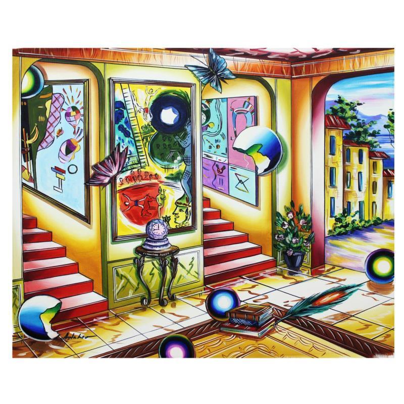 Alexander Astahov Signed "Vision Of The Masters" 20x16 Original Oil on Canvas (PA) at PristineAuction.com Alexander Astahov Signed "Vision Of The Masters" 20x16 Original Oil on Canvas (PA) at PristineAuction.com