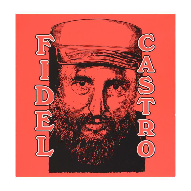 "Castro" Limited Edition 20x20 Silkscreen on Canvas by Steve Kaufman (PA) at PristineAuction.com "Castro" Limited Edition 20x20 Silkscreen on Canvas by Steve Kaufman (PA) at PristineAuction.com