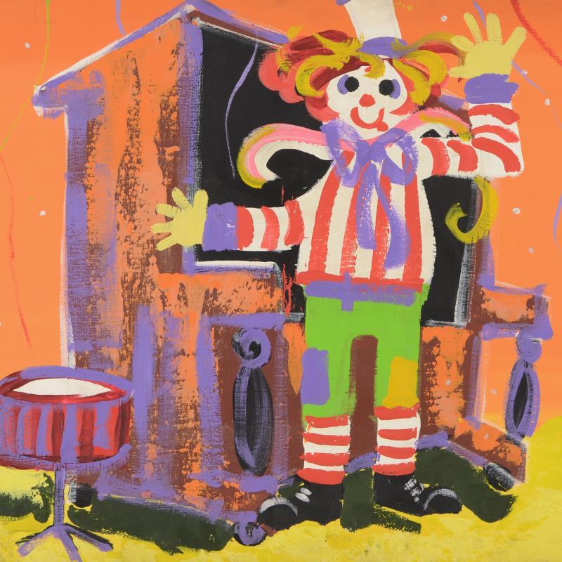 Paul Blaine Henrie Signed "Ragtime Band" 48x30 Original Oil Painting on Canvas at PristineAuction.com Paul Blaine Henrie Signed "Ragtime Band" 48x30 Original Oil Painting on Canvas at PristineAuction.com