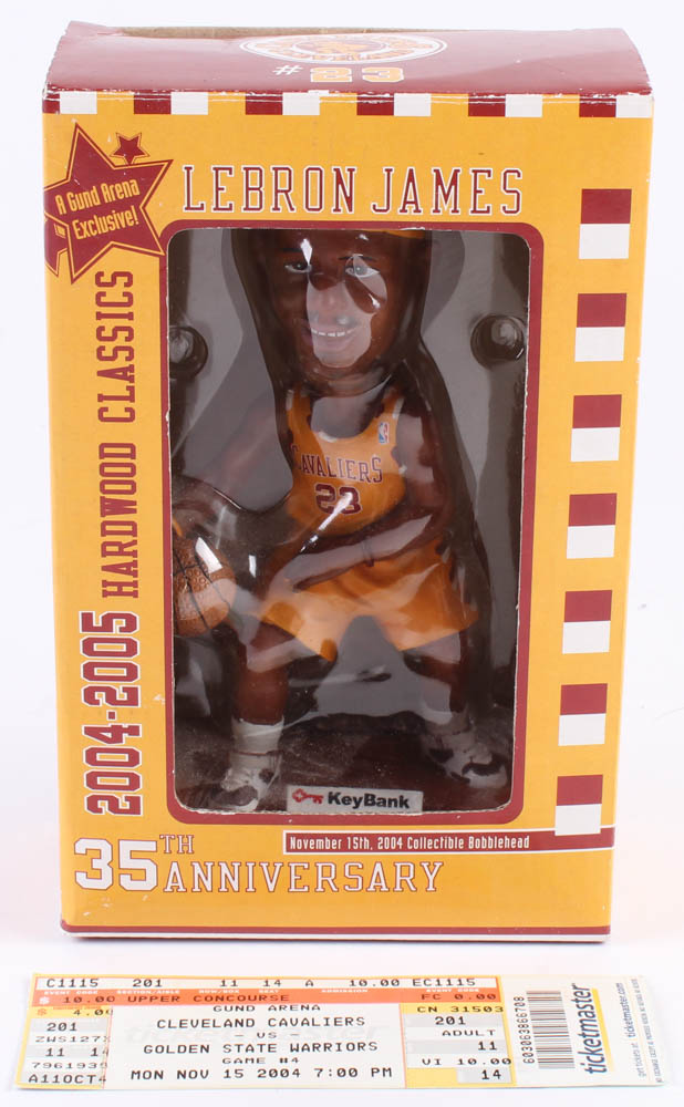 lebron james rookie year bobblehead