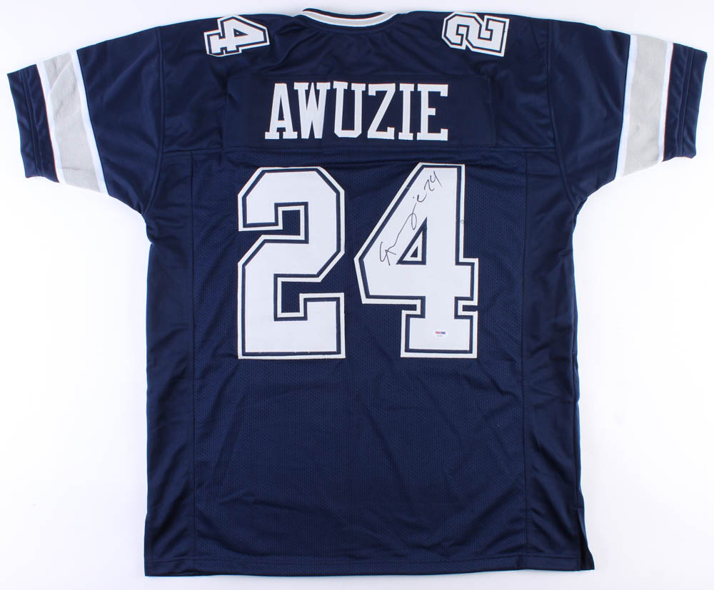 Chidobe Awuzie Signed Dallas Cowboys Jersey (PSA COA) at PristineAuction.com Chidobe Awuzie Signed Dallas Cowboys Jersey (PSA COA) at PristineAuction.com